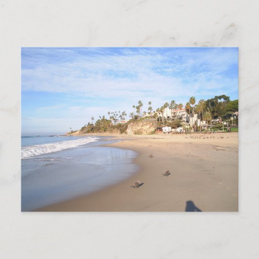 California Beach Postcard Postkarte (Vorderseite)