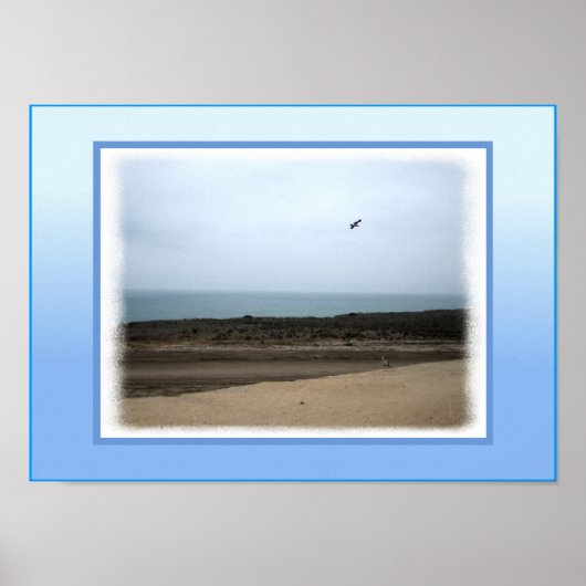 California Beach Poster (Vorne)