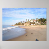 California Beach Poster (Vorne)