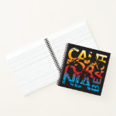 California Beach Poster Notizblock (Innenseite)