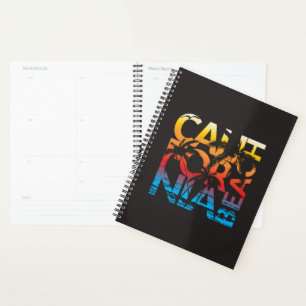 California Beach Poster Planer