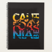 California Beach Poster Planer (Vorderseite)