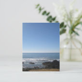 California Beach Postkarte (Stehend Vorderseite)