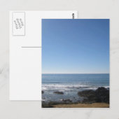 California Beach Postkarte (Vorne/Hinten)