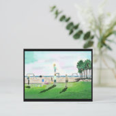 California Beach Summer Postkarte (Stehend Vorderseite)