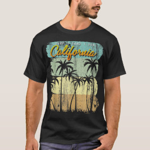 California Beach Summer Surfer Vintages Geschenk T-Shirt