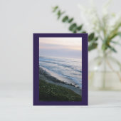 California Beach Sunset Custom La Jolla Postkarten (Stehend Vorderseite)
