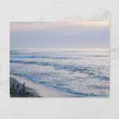 California Beach Sunset Custom La Jolla Postkarten (Vorderseite)