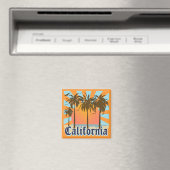 California Beach Sunset Magnet (In Situ (Geschirrspüler))