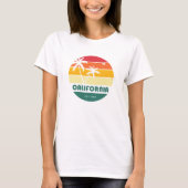 California Beach Sunset T-Shirt (Vorderseite)
