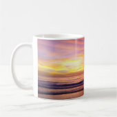 California Beach Sunset Tasse (Links)