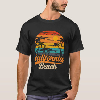 California Beach surfing USA Frauen Männer T-Shirt
