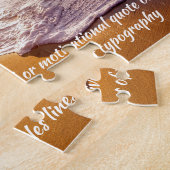 California Beach Waves Seascape DIY Inspiration Puzzle (Seite)