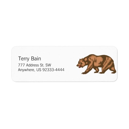 California Bear (Vorne)