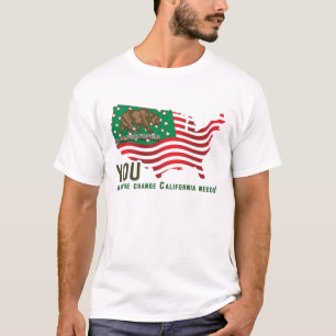 California Bear Flag - Sie sind die Veränderungen, T-Shirt