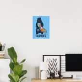 California Bear Golden Staat Poster (Heimbüro)