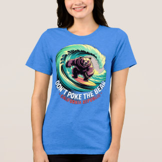 California Bear Graphic Shirt for Women