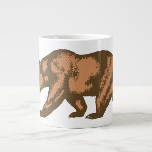 California Bear Jumbo-Tasse