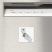 California Bear Magnet (In Situ (Geschirrspüler))