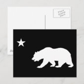 California Bear Postkarte (Vorne/Hinten)
