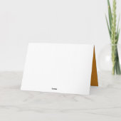 California Bear Wedding Glückwunschs Card Karte (Rückseite)