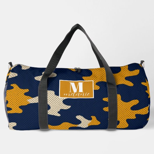 California Berkeley Golden Bear Spirit camo Duffle Bag (Rückseite)