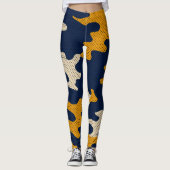 California Berkeley Golden Bear Spirit camo Leggings (Vorderseite)