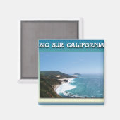 California Big Sur Ocean View II Magnet (Vorderseite/Rückseite)