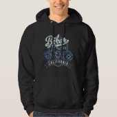 California Biker Club Basic Hoodie Sweatshirt (Vorderseite)
