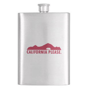 California Bitte Flachmann
