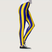 California Blue and Gold Vertical Stripes