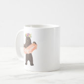 California Boho Bear Kaffeetasse (Vorderseite Links)