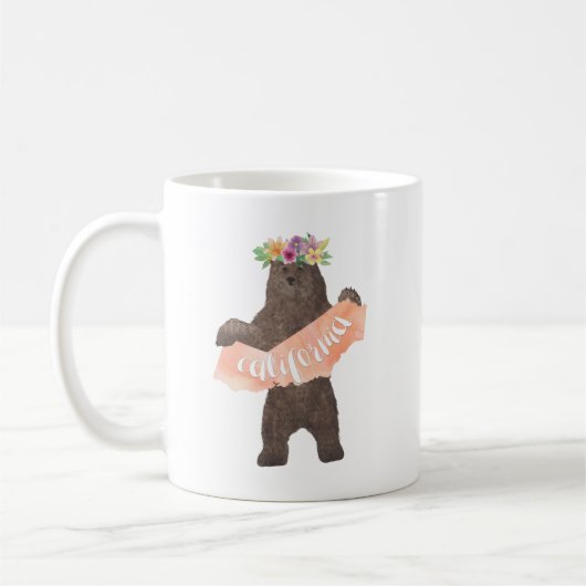 California Boho Bear Kaffeetasse (Links)