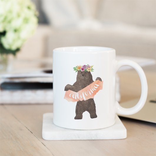 California Boho Bear Kaffeetasse