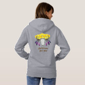 California Boho Cowgirl Hoodie (Schwarz voll)