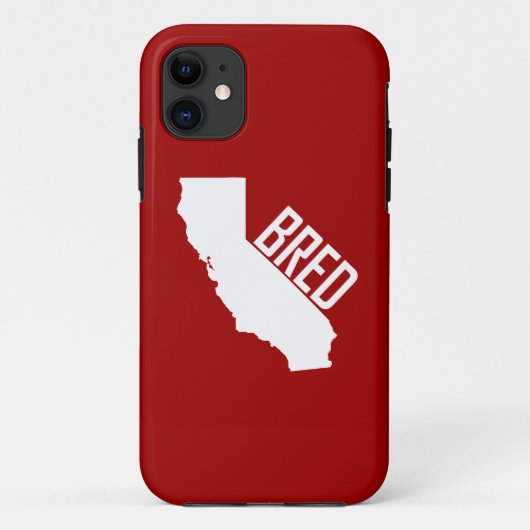 California Bred Case-Mate iPhone Hülle (Rückseite)