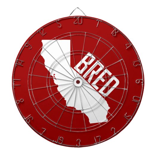 California Bred Dartscheibe (vorne)