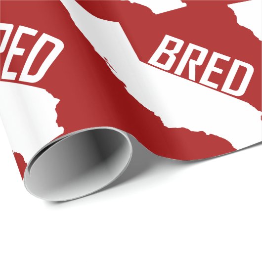 California Bred Geschenkpapier (Rolleneckpunkt)