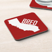 California Bred Getränkeuntersetzer (Linke Seite)