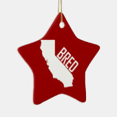 California Bred Keramik Ornament (Rechts)