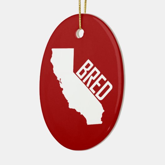 California Bred Keramikornament (Links)