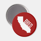 California Bred Magnet (Vorderseite/Rückseite)