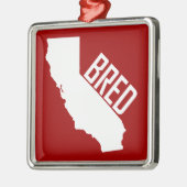 California Bred Silbernes Ornament (Links)
