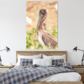 California Brown Pelican Leinwanddruck (Insitu (Schlafzimmer))