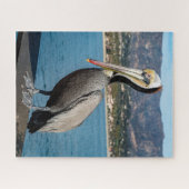 California Brown Pelican Portrait Puzzle (Horizontal)
