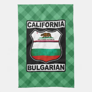 California Bulgarisch American Teetuch Geschirrtuch