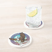 California By Air travel patch Getränkeuntersetzer (Seite)