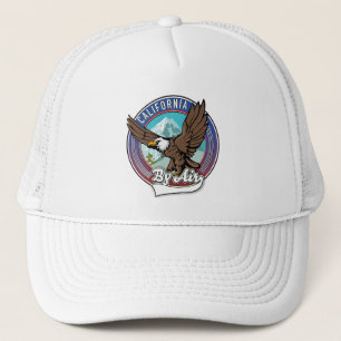 California By Air travel patch Truckerkappe
