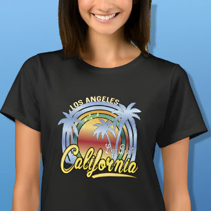 California CA Vintag Graphic Retro 70er T-Shirt