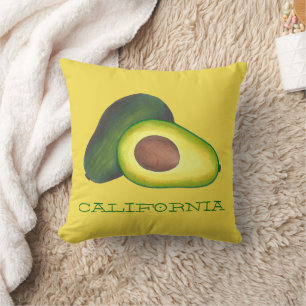 California Cali Avocado Avocadoes Health Food Kissen